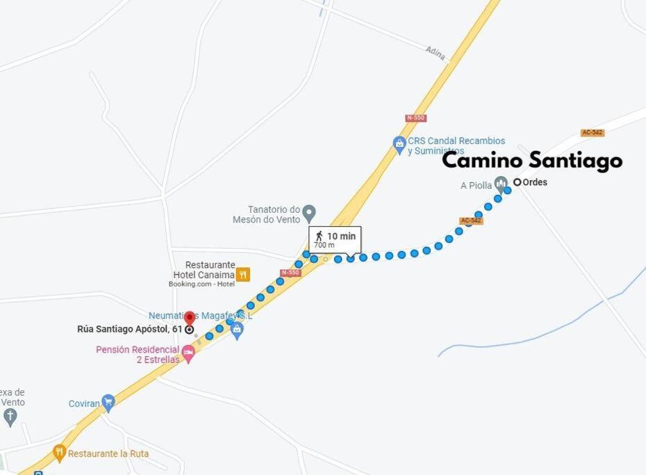 Apartamentos Camino Ingles Ordes 외부 사진